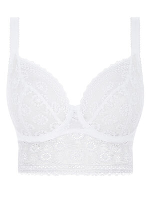 Love Note Bralette White Love Note  White