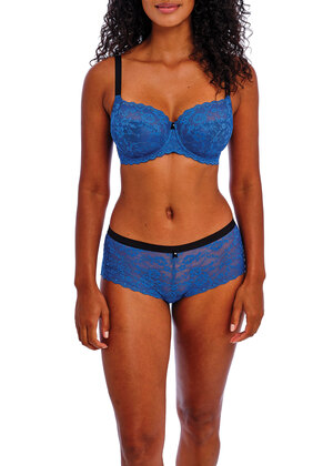 Offbeat Side Support Bra Dazzling Blue Offbeat  Dazzling Blue