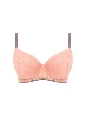 Offbeat Padded Half Cup Bra Rosehip Offbeat  Rosehip