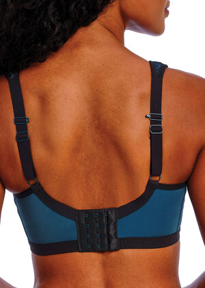 Dynamic Soft Cup Crop Top Sports Bra Midnight Leopard Dynamic  Midnight Leopard