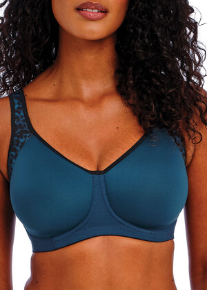 Sonic Molded Sports Bra Midnight Leopard Sonic  Midnight Leopard