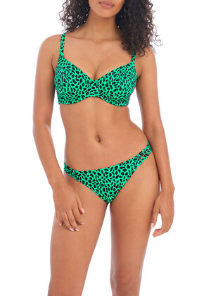 Zanzibar Plunge Bikini Top Jade Zanzibar  Jade