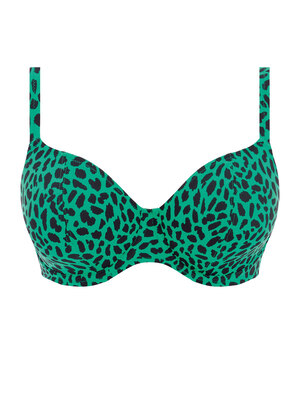 Zanzibar Plunge Bikini Top Jade Zanzibar  Jade