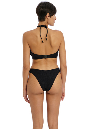 Ibiza Waves High Leg Bikini Brief Black Ibiza Waves  Black