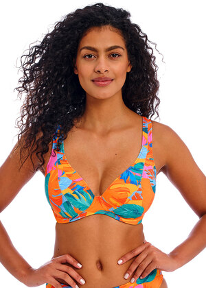 Freya Swim Komodo Bay High Apex Bikini Bra AS204013 Aqua – Petticoat Fair  Austin