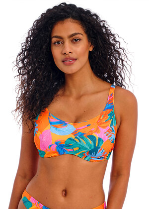 Aloha ROXY - D-Cup Bra Bikini Top for Women