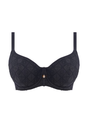 Nomad Nights Sweetheart Padded Bikini Top Black Nomad Nights  Black