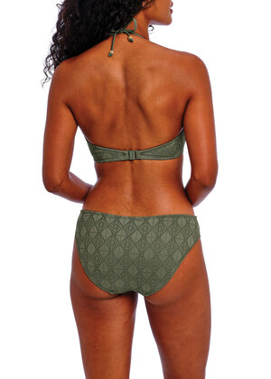 Nomad Nights Halter Bikini Top Sage Nomad Nights  Sage
