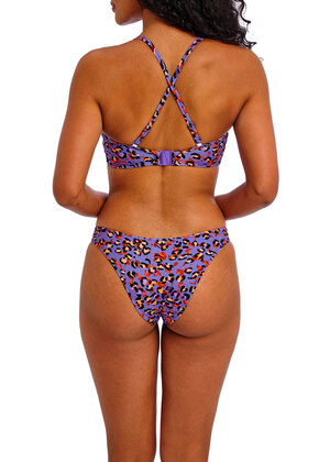 Santiago Nights Bandeau Bikini Top Leopard Santiago Nights  Leopard
