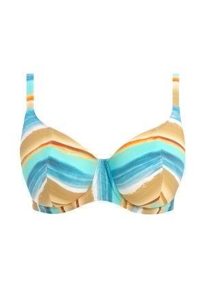 Castaway Island Plunge Bikini Top Multi Castaway Island  Multi