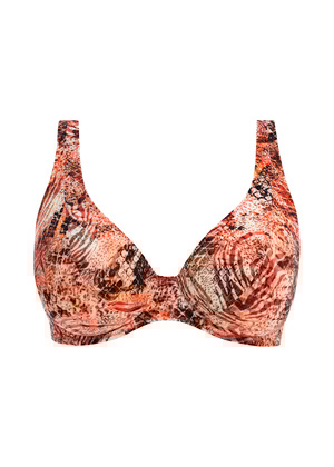 Desert Cat High Apex Bikini Top Sunset Desert Cat  Sunset