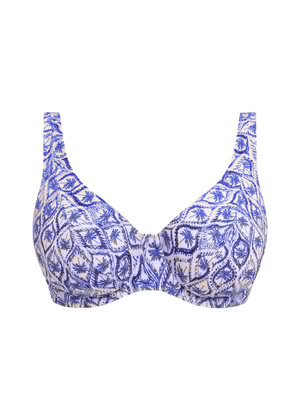 Ocean Breeze High Apex Bikini Top Denim Ocean Breeze  Denim