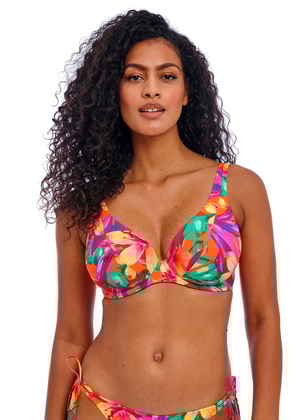 Sun Haze High Apex Bikini Top Mandarin Sun Haze  Mandarin