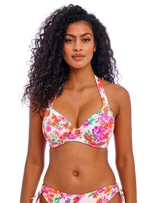 Summer Soul Halter Bikini Top White Summer Soul  White