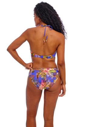 Tiger Valley Halter Bikini Top Ultramarine Tiger Valley  Ultramarine