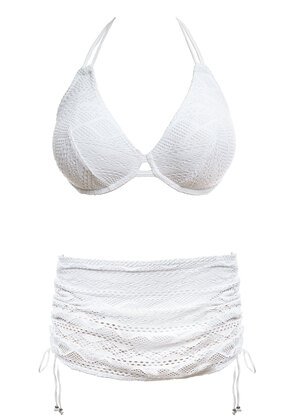 Sundance Halter Bikini Top White Sundance  White