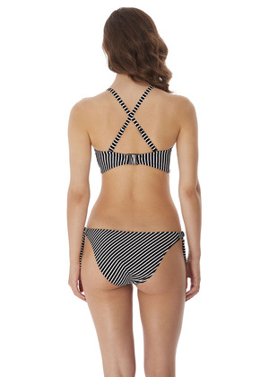 Beach Hut Bandeau Bikini Top Black Beach Hut  Black