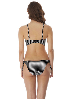 Beach Hut Bandeau Bikini Top Black Beach Hut  Black