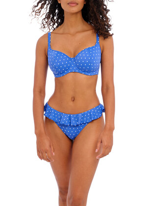 Jewel Cove Sweetheart Padded Bikini Top Azure Jewel Cove  Azure