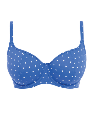 Jewel Cove Sweetheart Padded Bikini Top Azure Jewel Cove  Azure