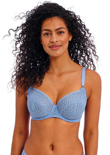 Freya Festival Vibe Underwire High Apex Bra in Black FINAL SALE NORMALLY  $60 - Busted Bra Shop
