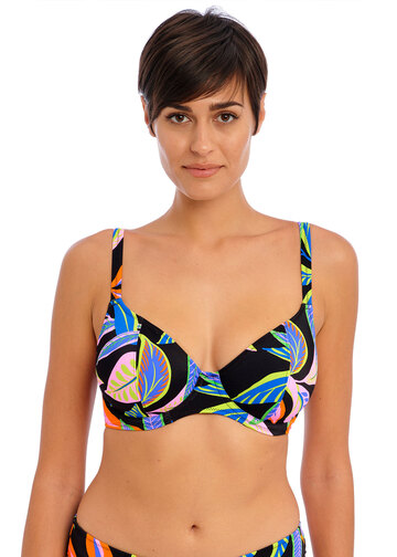 Freya Women's Santiago Nights Bandeau Bikini Top - As205610 36e Leopard :  Target