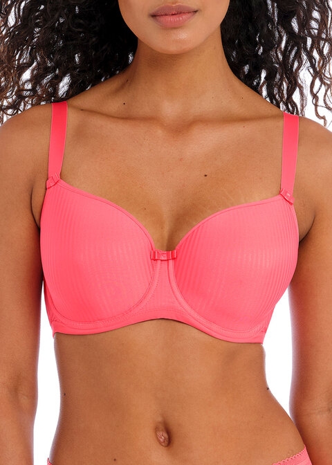 Idol Sunkissed Coral Moulded Balcony Bra from Freya