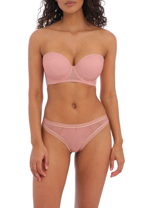 Tailored Ash Rose Moulded Strapless Bra from Freya