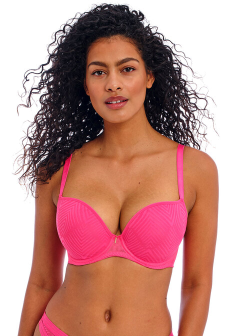 FREYA~OFFBEAT U/W MOULDED BRA-UPTO-HH-CUP-ROSEHIP-AA5450ROP-SEPARATES  AVAIL-CS
