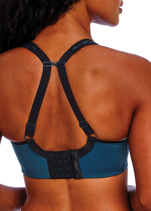 Sonic Midnight Leopard Molded Sports Bra from Freya