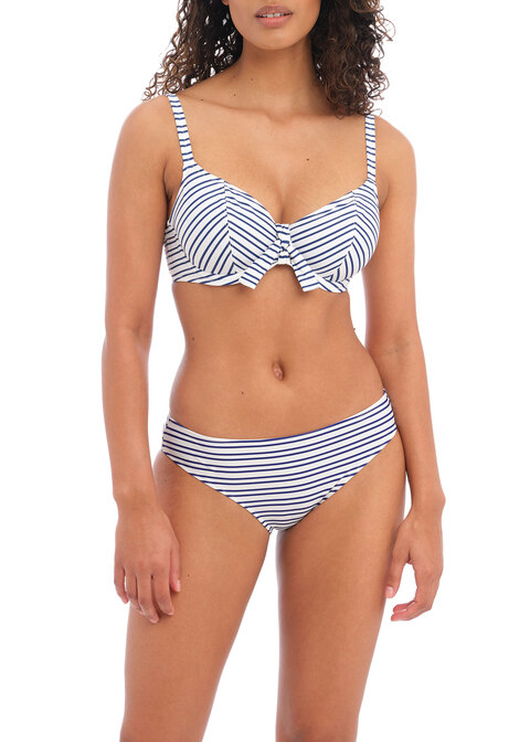 New Shores Bralette bikini top by Freya, Ink Blue, Balconette Bikini