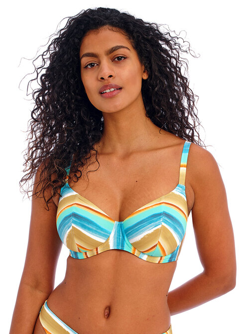 Castaway Island Multi Plunge Bikini Top from Freya