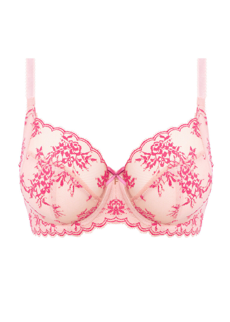 Offbeat Decadence Vintage Rose Side Support Bra from Freya