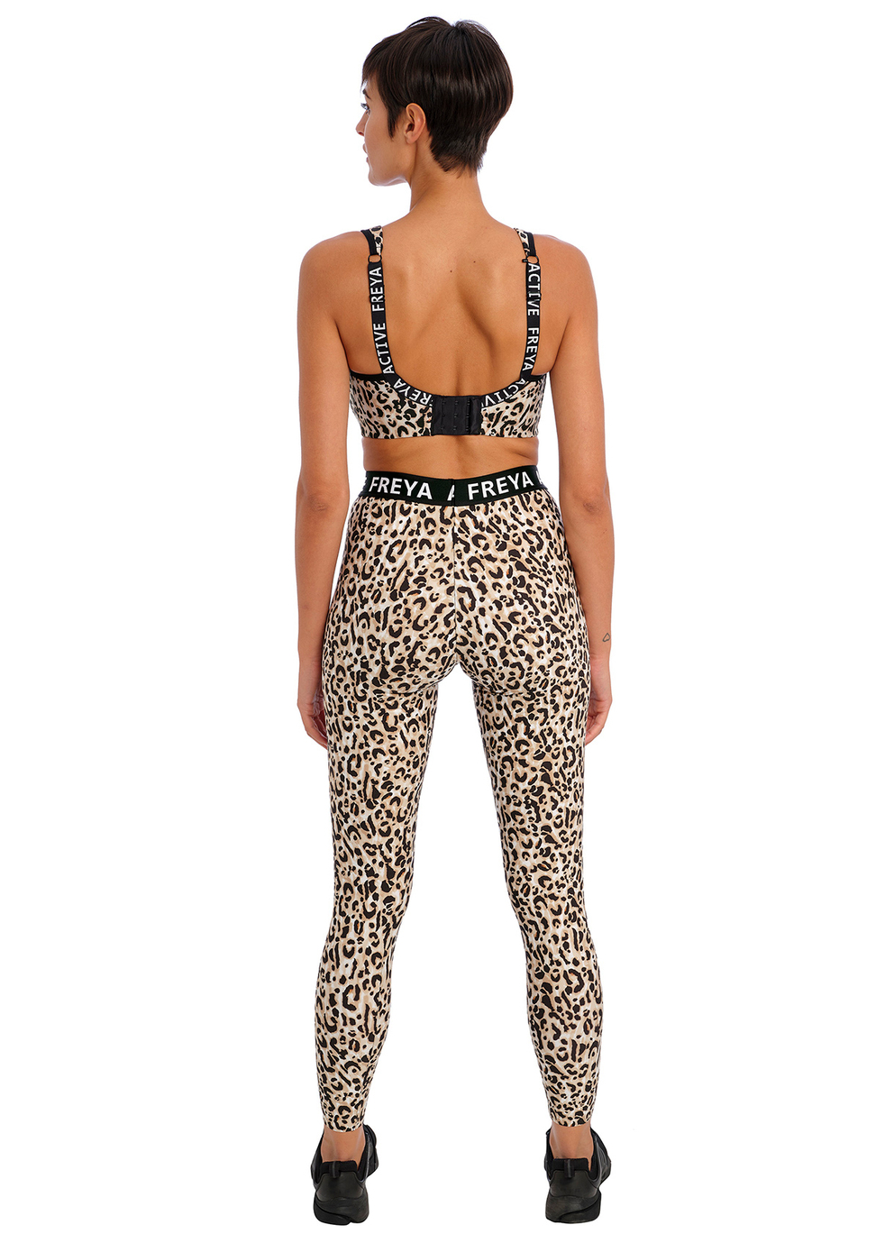 High Octane Pure Leopard Underwire Sports Bra From Freya