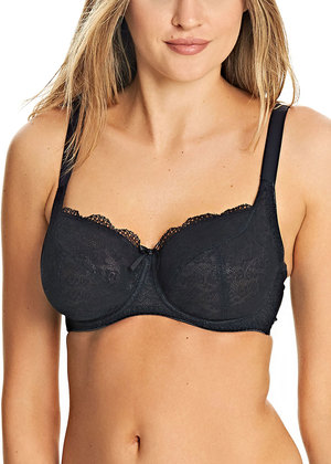 Freya Fancies Balcony Bra (GG - K Cup) Black Freya Fancies  Black