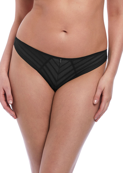 Freya Cameo Thong Underwear Black, AA3167BLK