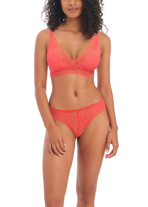 Erin Hot Coral Bralette from Freya