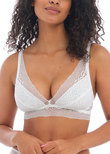 Freya Erin Bralette White Erin Bralette White