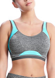 Freya Epic Moulded Crop Top Sports Bra Carbon Epic Crop Top Sports Bra Carbon