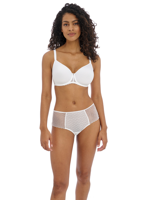 Freya Signature White Moulded Spacer Bra, D-H