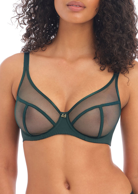 Snapshot Deep Emerald High Apex Bra from Freya