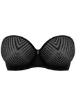 Freya Tailored Moulded Strapless Bra Black Tailored Strapless Bra Black