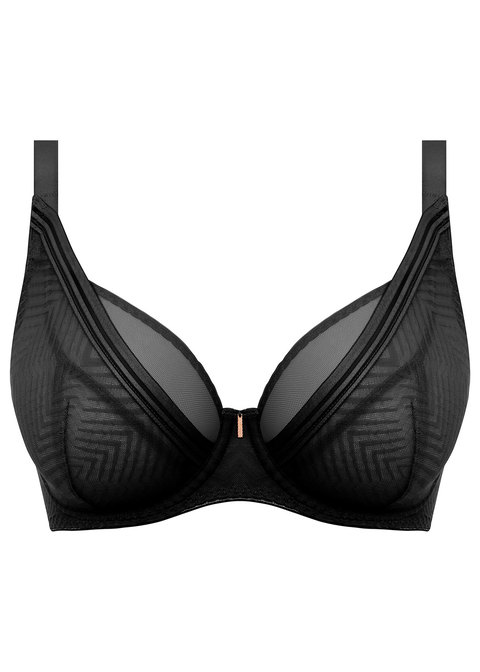 Tailored Black High Apex Bra from Freya