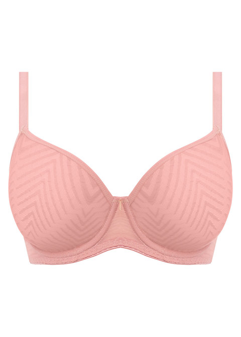 Fancy looking jersey bra - 2 Hook - Pink - Buy Bra, Nightwears