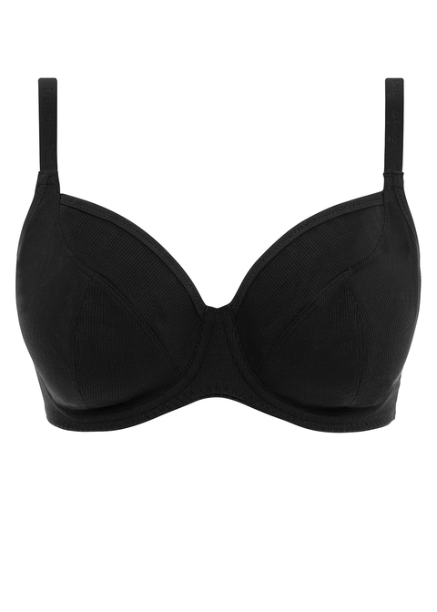 Chill Ribbed Plunge Bra