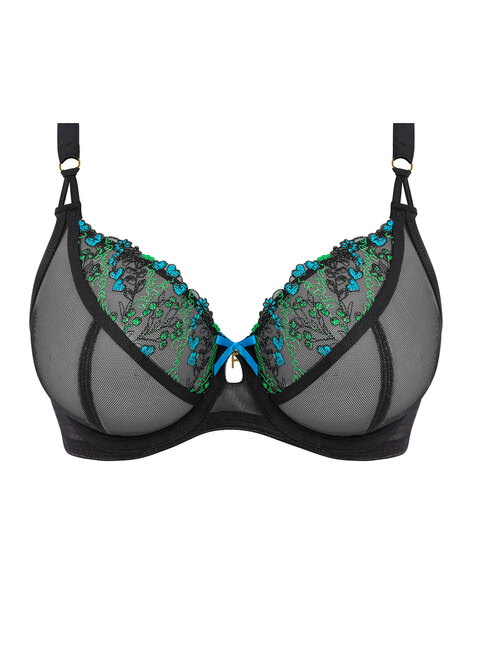 Freya Women's Show-Off Plunge Underwire Sheer Bra (401602) : :  Clothing, Shoes & Accessories