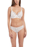 Soiree Lace String White