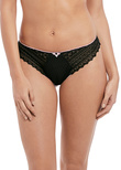 Freya Daisy Lace Brazilian Noir Daisy Lace Thong Noir