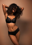 Freya Starlight Side Support Balcony Bra Black Starlight Side Support Bra Black