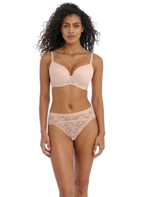 Freya Womens Offbeat Underwire Demi Molded Plunge T-Shirt Bra : :  Clothing, Shoes & Accessories